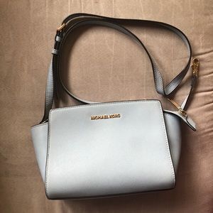 Michael Kors Selma Saffiano Leather Messenger